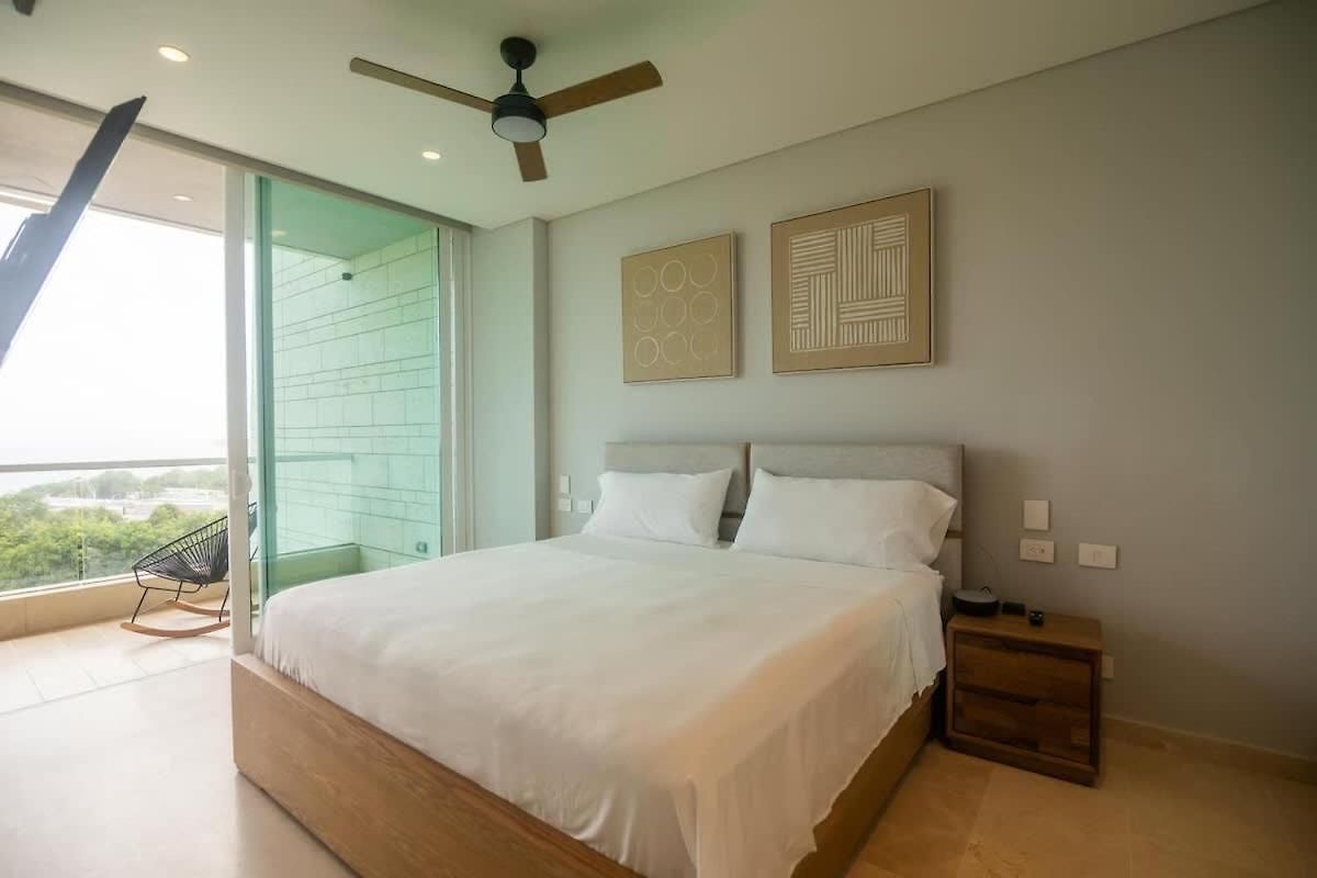 2br For 8 Guests With Views In Baru Apartamento